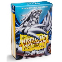 Protectores Silver Matte (60 Und) (DragonShield) (Small)