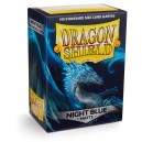 Protectores Night Blue Matte (100 Und) (Dragon Shield) (Standard)﻿