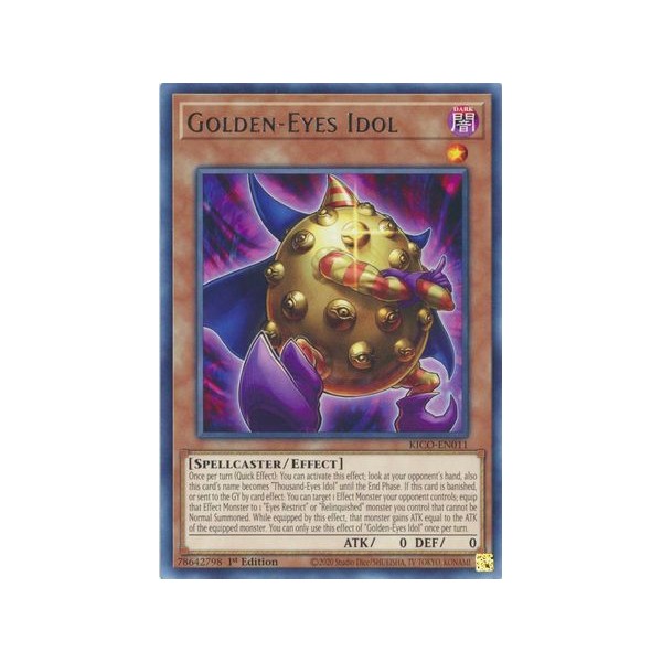 Golden-Eyes Idol - King's Court - YuGiOh